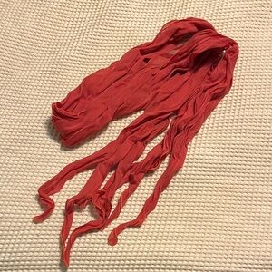 Elegant Orange Women's Scarf